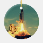 Raketlancering Keramisch Ornament (Achterkant)