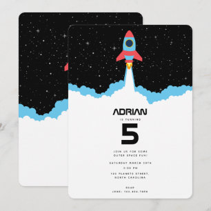 Raketlancering op buitenruimtedag kaart