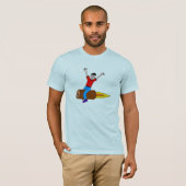 raketlogboek t-shirt (Voorkant volledig)