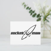 RaketMan Briefkaart (Staand voorkant)