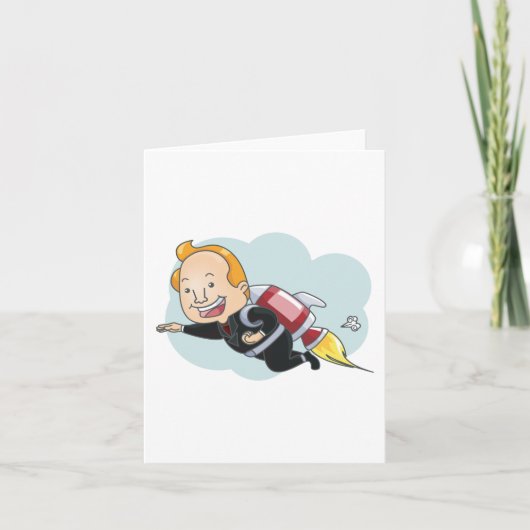 RaketMan Kaart (Voorkant)