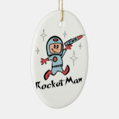 RaketMan Keramisch Ornament (Rechts)