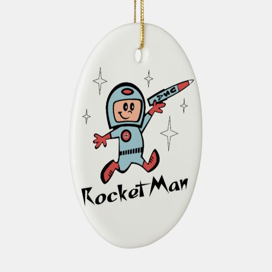 RaketMan Keramisch Ornament (Rechts)