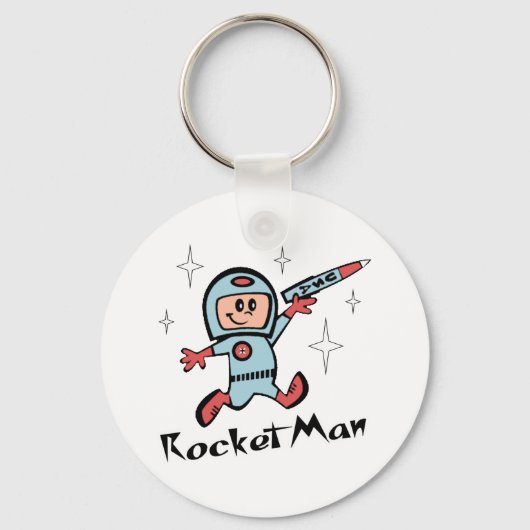 RaketMan Sleutelhanger (Voorkant)