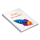 RaketNotitieboek Notitieboek (Rechterzijde)