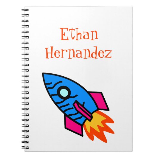 RaketNotitieboek Notitieboek (Voorkant)