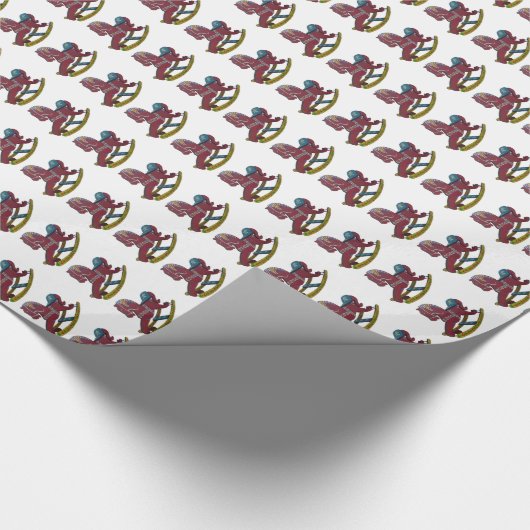 Raketpaarden Cadeaupapier (Hoek)