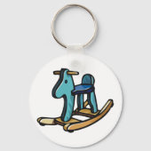 Raketpaarse Sleutelhanger (Achterkant)