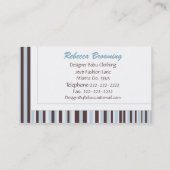 Raketpaarse Visitekaartjes (Achterkant)