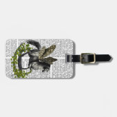 Raketpaarse vlucht 2 bagagelabel (Voorkant horizontaal)