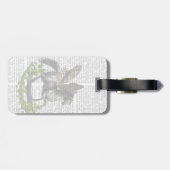 Raketpaarse vlucht 2 bagagelabel (Achterkant horizontaal)