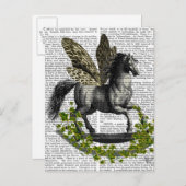 Raketpaarse vlucht 2 briefkaart (Voorkant / Achterkant)