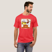 Raketpapierschaar T-shirt (Voorkant volledig)