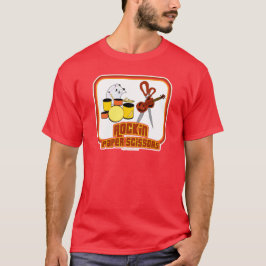 Raketpapierschaar T-shirt
