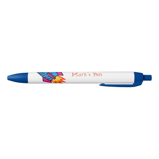 Raketpen Zwarte Inkt Pen (Bodem)