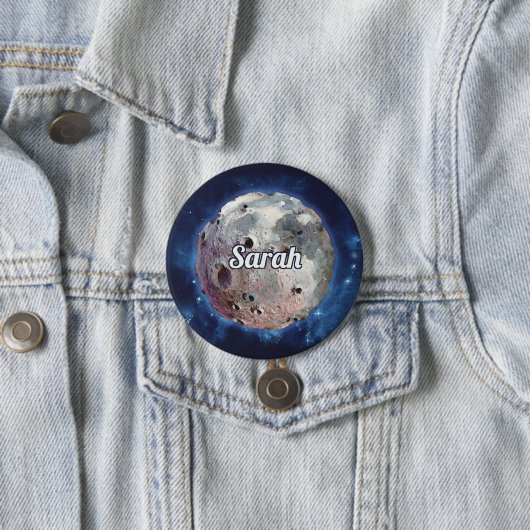 Raketplaneten voor buitenruimtes Galaxy Guest-Butt Ronde Button 7,6 Cm (In situ)