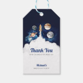 Raketplanken buitenruimte cadeaulabel (Voorkant)