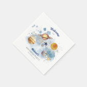 Raketplanken buitenruimte servet (Hoek)