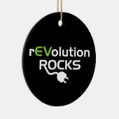 Raketraketten voor elektrische voertuigen - EV Keramisch Ornament (Rechts)