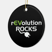 Raketraketten voor elektrische voertuigen - EV Keramisch Ornament (Links)