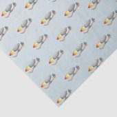 Raketregenwormen Tissuepapier (Detail)