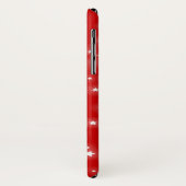 Raketroerrode naamtelefoon Case-Mate iPhone case (Achterkant/links)