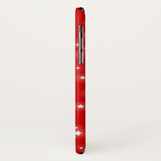 Raketroerrode naamtelefoon Case-Mate iPhone case (Achterkant/links)