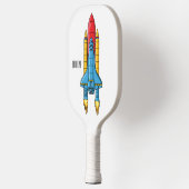 Raketscheepsillustratie cartoon pickleball paddle (Links)