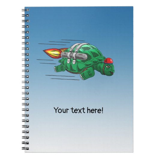 Raketschildpad Notitieboek (Voorkant)