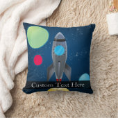 Raketschip buitenruimte kussen (Deken)