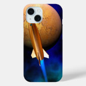  raketschip Case-Mate iPhone case (Achterkant)
