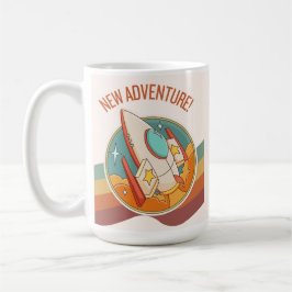 raketschip nieuwe avontuur koffiemok