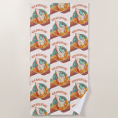 raketschip nieuwe avontuur strandlaken (Voorkant)