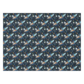 Raketschip ruimteavontuur tafelkleed (Voorkant (Horizontaal))