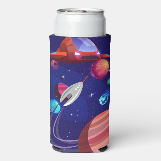 RAKETSCHIP SELTZER BLIKJESKOELER (Seltzer Achterkant)