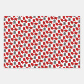 Raketschip Verjaardag Inpakpapier Vel (Voorkant 2)