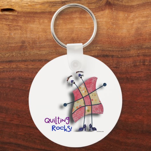 Raketsen! Button Sleutelhanger (Voorkant)