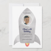 Raketsjeschip Kind op zaterdag Kaart (Voorkant)