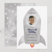 Raketsjeschip Kind op zaterdag Kaart (Voorkant / Achterkant)