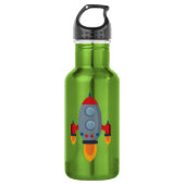 Raketsjeswattenflesje Waterfles (Voorkant)