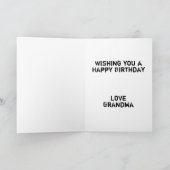 Raketslak gevouwen Kaart op vrijdag (Binnen)