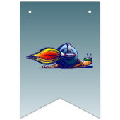 raketslak vlaggetjes (Eerste vlag)