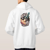Raketslinger hoodie (Achterkant)