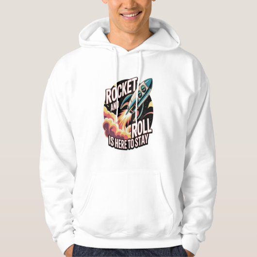Raketslinger hoodie (Voorkant)