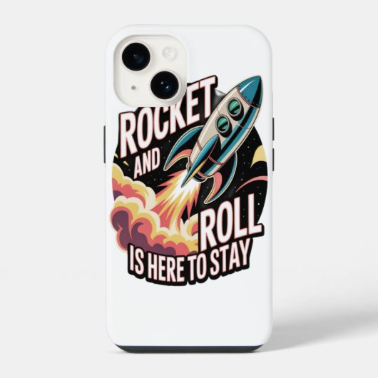 Raketslinger iPhone hoesje (Achterkant)