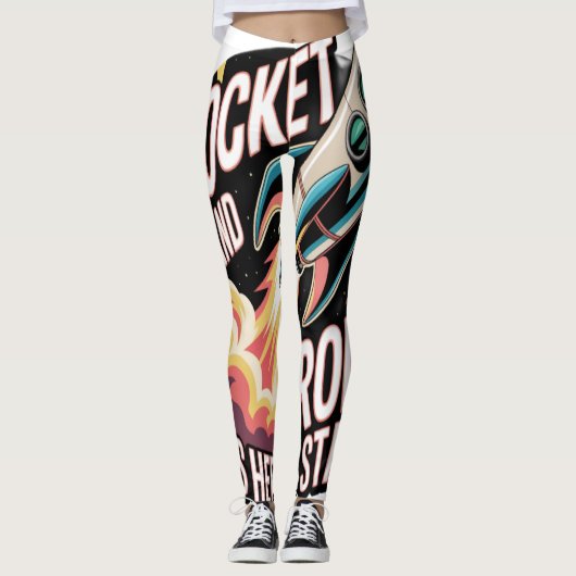 Raketslinger leggings (Voorkant)