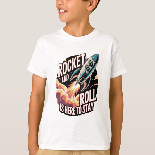Raketslinger  t-shirt (Voorkant)