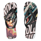 Raketslinger  teenslippers (Voetbed)