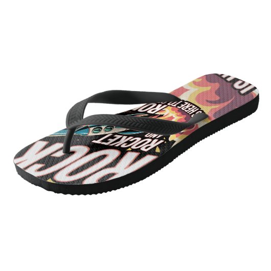 Raketslinger  teenslippers (Schuin)
