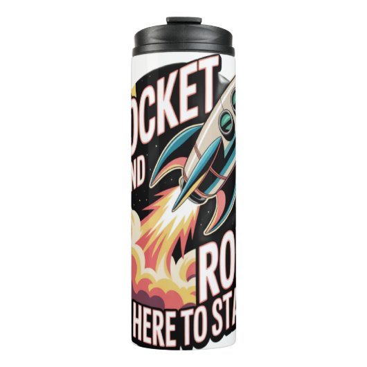 Raketslinger  thermosbeker (Voorkant)